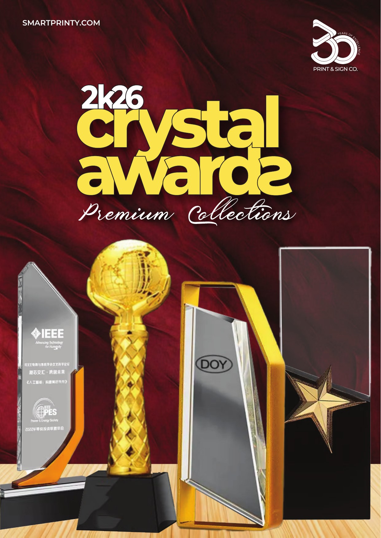Crystal Awards catalogue cover