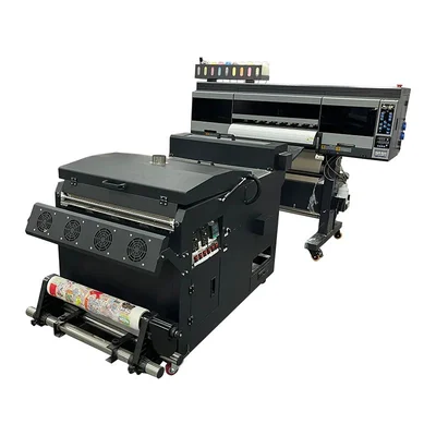 Printing machines and promotional product equipment in a showroom