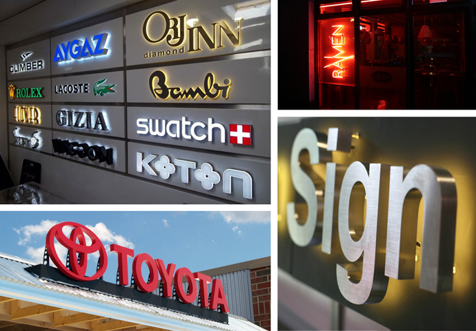 Indoor & Outdoor Signages - SmartPrinty UAE